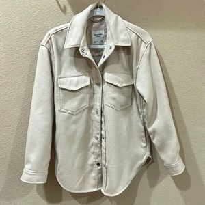 Abercrombie & Fitch Women’s Cozy Shirt Jacket